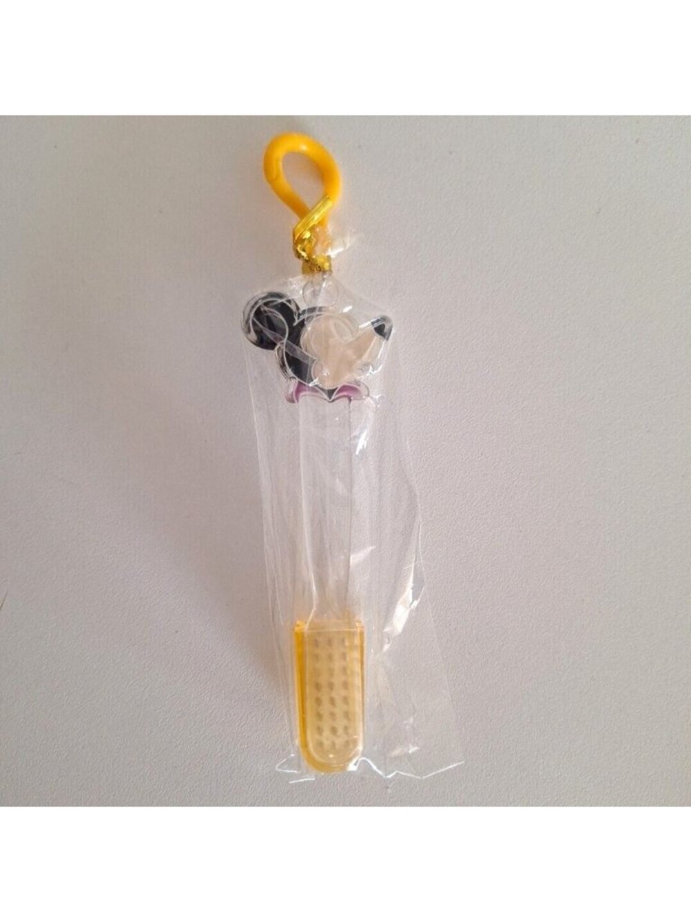 Disney Mickey Mouse Kids Toothbrush Travel Clip Yellow Clear - Picture 5 of 9